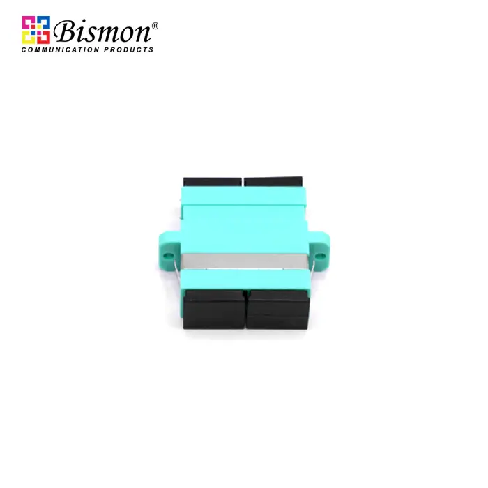 SC Adapter Duplex Multi-mode OM3 Speed 10GB, Aqua color